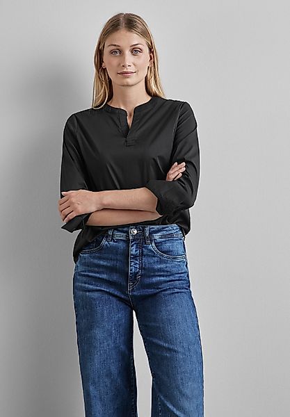 STREET ONE Langarmbluse, im soften Baumwoll-Mix günstig online kaufen