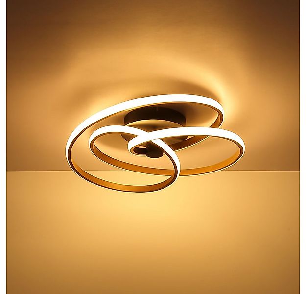 GLOBO LIGHTING LED Deckenleuchte, LED-Leuchtmittel fest verbaut, Warmweiß, günstig online kaufen