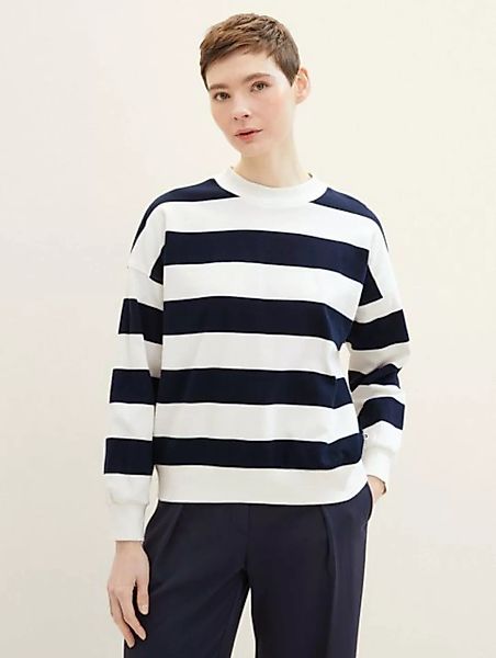 TOM TAILOR Denim Sweatshirt Loose Fit Sweatshirt günstig online kaufen