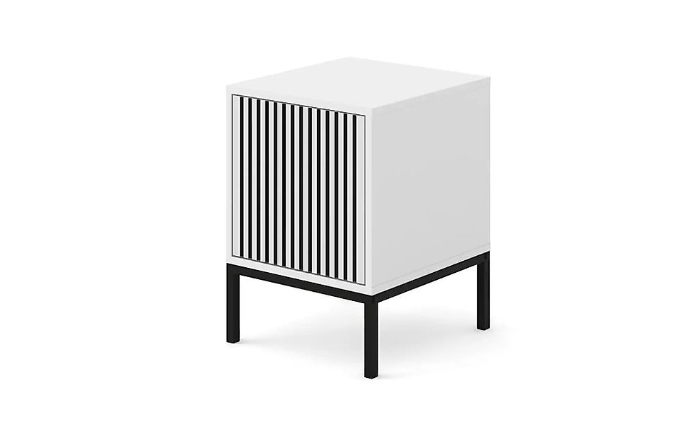 Nachttisch   ¦ weiß ¦ Maße (cm): B: 40 H: 55 Tische > Nachttische - Höffner günstig online kaufen
