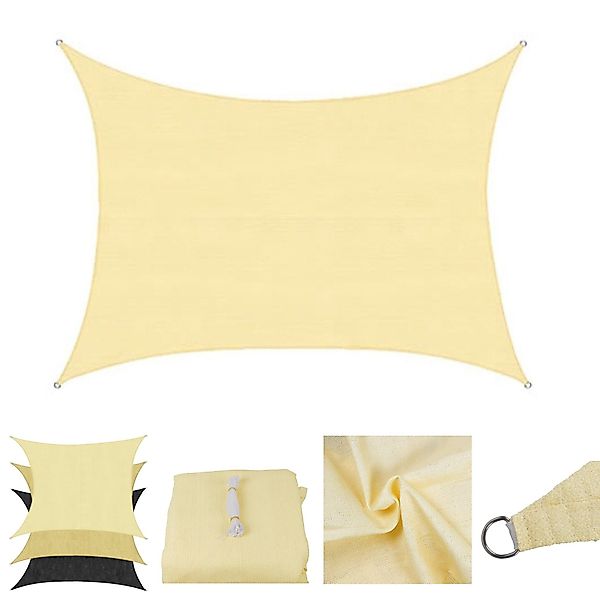 Melko Sonnensegel Sonnendach Sonnenschutzsegel Sonnensegel Schatten günstig online kaufen