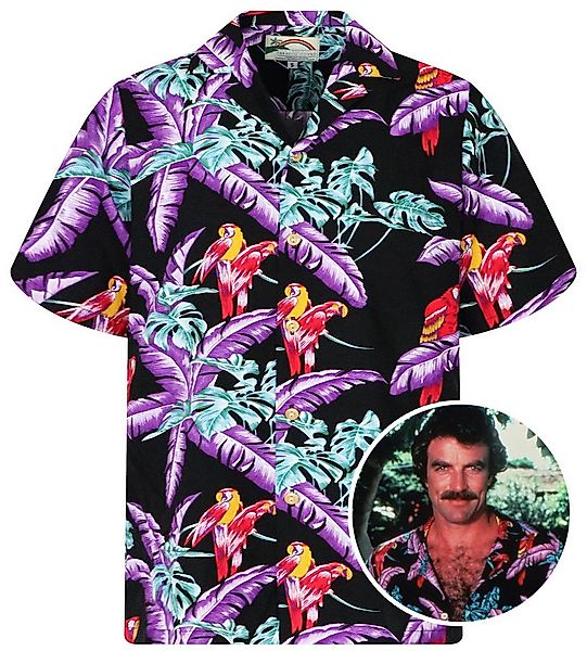 Paradise Found Hawaiihemd Tom Selleck Jungle Bird Original Hawaii-Hemd Kurz günstig online kaufen