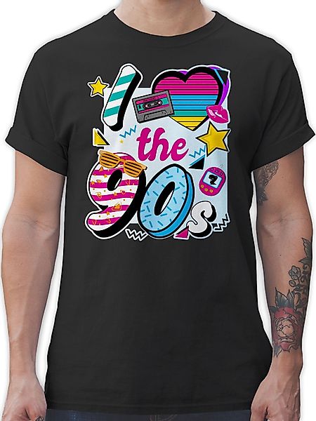 Shirtracer T-Shirt I love the 90s günstig online kaufen
