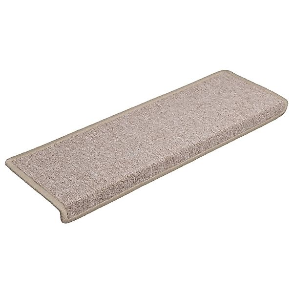 vidaXL Stufenmatten 15 Stk 65x21x4 cm Taupe Rechteckiger Rand 134573 günstig online kaufen
