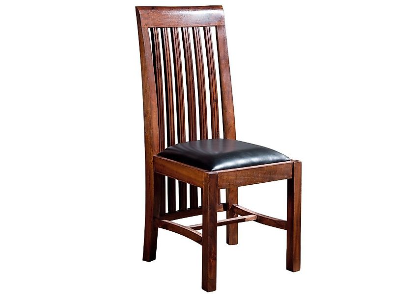 Massivmoebel24 Holzstuhl OXFORD, Akazie 45x51x103 nougat günstig online kaufen