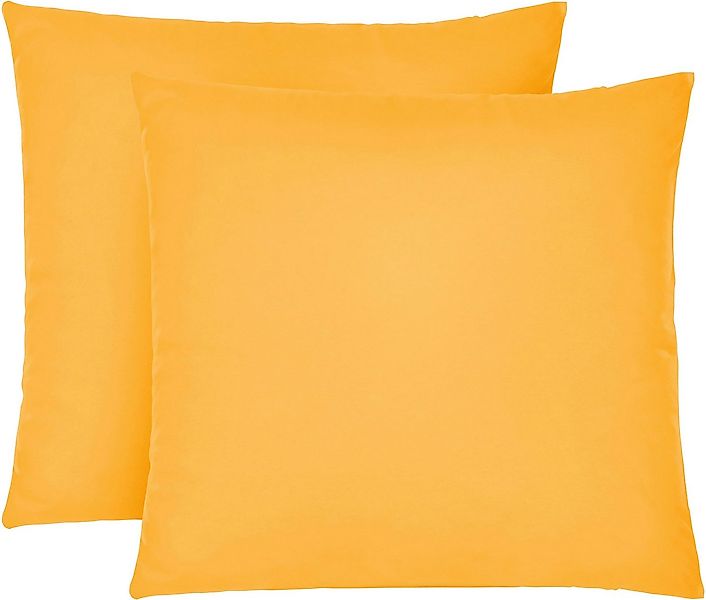 Biberna Kissenbezug Michi Feinjersey mit Reißverschluss, (2 Stück), verschi günstig online kaufen