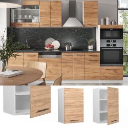 Vicco Hängeschrank Fame-Line, Goldkraft Eiche/Weiß, 45 günstig online kaufen
