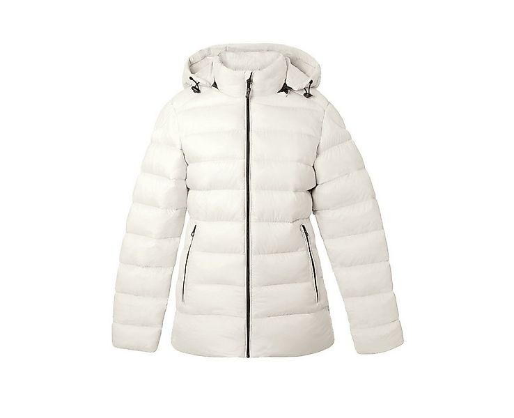 30seven Winterjacke beheizte Steppjacke mit verstellbarer Kapuze - Taupe 7, günstig online kaufen