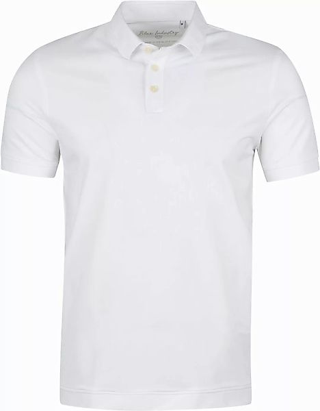 Blue Industry Polo Shirt Jersey Weiß - Größe XXL günstig online kaufen