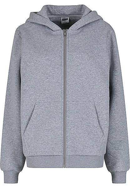 URBAN CLASSICS Cardigan Urban Classics Ladies Fluffy Zip Cardigan (1-tlg) günstig online kaufen