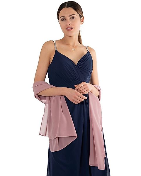 MayTree Modeschal Chiffon Schal Stola Umschlagtuch für Abendkleid Cocktailk günstig online kaufen