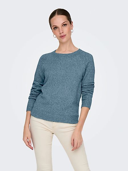 ONLY Rundhalspullover "ONLRICA LIFE L/S PULLOVER KNT NOOS" günstig online kaufen