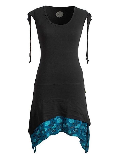 Vishes Zipfelkleid Ärmelloses Lagen-look Elfen Zipfelkleid Hippie, Boho, Et günstig online kaufen