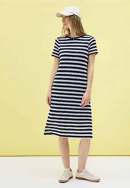 Gestreiftes Ajour-Kleid günstig online kaufen
