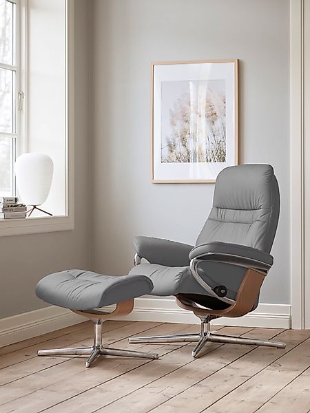 Stressless® Relaxsessel »Sunrise«, (Set, Relaxsessel mit Hocker), mit Hocke günstig online kaufen