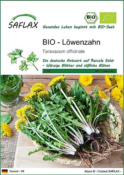 SAFLAX Kräutersamen SAFLAX - Samen - BIO - Löwenzahn günstig online kaufen
