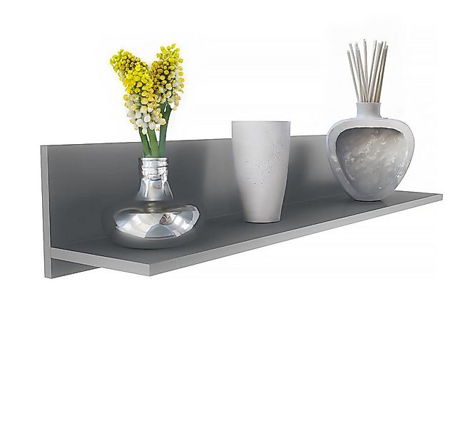 Vladon Wandregal Skadu, Schweberegal, Anthrazit matt (97,5 x 18,5 x 18,5 cm günstig online kaufen