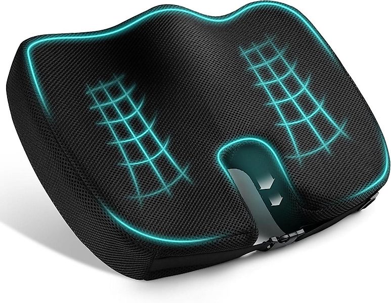 LuxusKollektion Sitzkissen Orthopädisches Memory-Schaum Sitzkissen für günstig online kaufen