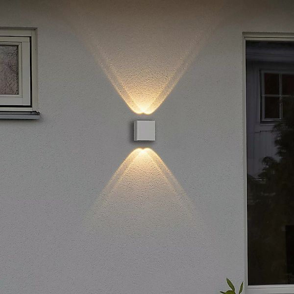 LED-Außenwandleuchte Chieri, 4-flammig, anthrazit günstig online kaufen