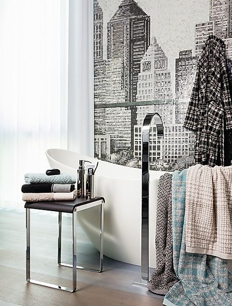 Möve Handtuch "Brooklyn Uni" mit Fischgratbordüre, Made in Germany günstig online kaufen