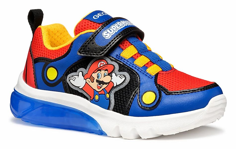 Geox Sneaker "J CIBERDRON BOY Blinkschuh", Retro Sneaker, Blinkschuh mit Su günstig online kaufen