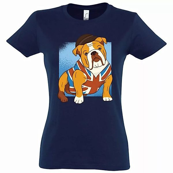 Youth Designz T-Shirt British Bulldog Damen Shirt mit trendigem Frontprint günstig online kaufen