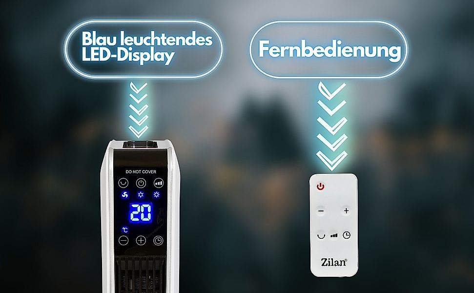 Zilan Keramikheizlüfter ZLN-2069, 2200 W, 8h günstig online kaufen
