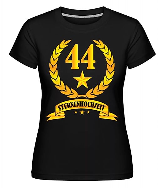 44 Jahre Sternenhochzeit · Shirtinator Frauen T-Shirt günstig online kaufen