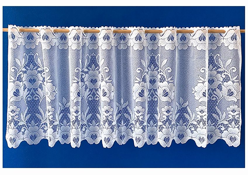 Weckbrodt Scheibengardine "Marburg" Stangendurchzug 1 Stk. tlg. Bistro, Jac günstig online kaufen