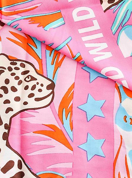 Zwillingsherz Modetuch Viereck "Wild Dschungel", mit günstig online kaufen