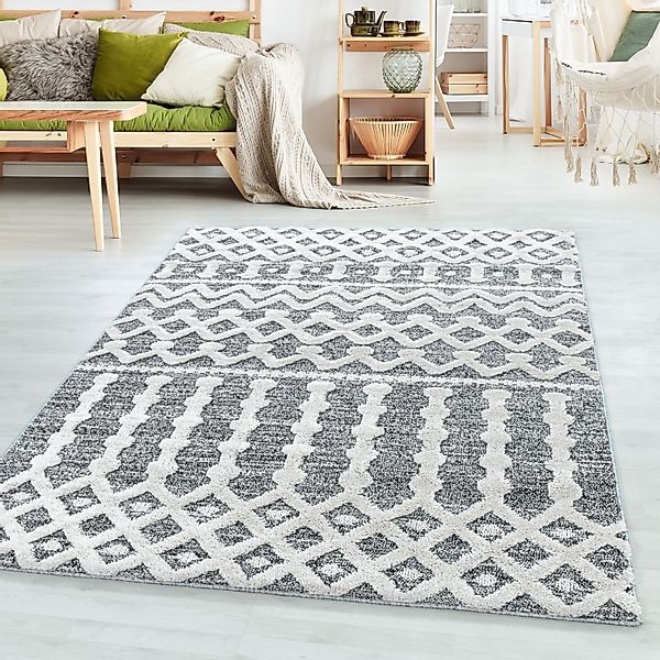 SIMPEX24 Teppich Boho Design, Läufer, Höhe: günstig online kaufen