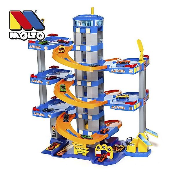 Molto Spielzeug-Traktor Parkgarage - mit 6 Ebenen - Molto günstig online kaufen