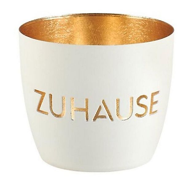 Giftcompany Windlicht Windlicht Madras Zuhause Weiß/Gold günstig online kaufen