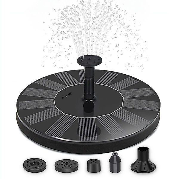 matches21 HOME & HOBBY Wasserspiel Solarbrunnen günstig online kaufen