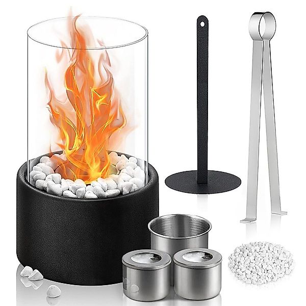 OSTWOLKE Tischfeuer Bioethanol Kamin Tischkamin für günstig online kaufen