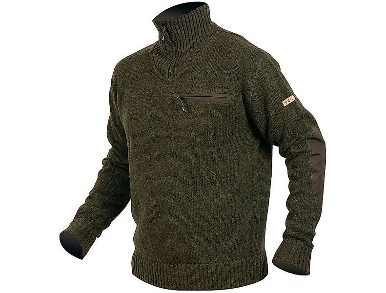Hart Troyer Warmer Troyerpullover "Québec" oliv/grün Herren Jagdtroyer von günstig online kaufen