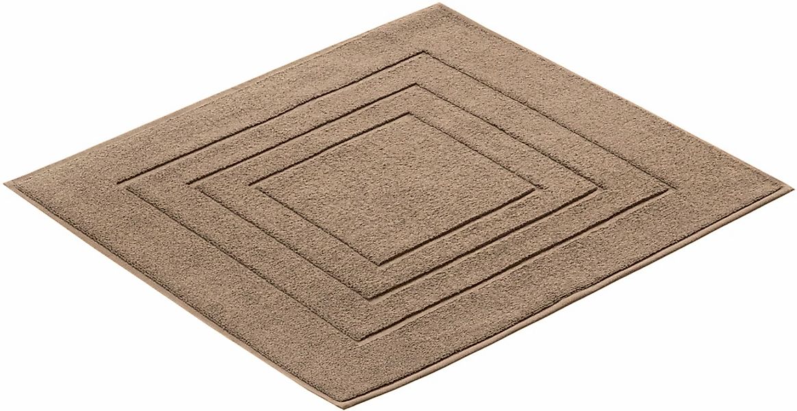 Vossen Badematte "Feeling" Höhe 10 mm beidseitig nutzbar  fußbodenheizungsg günstig online kaufen