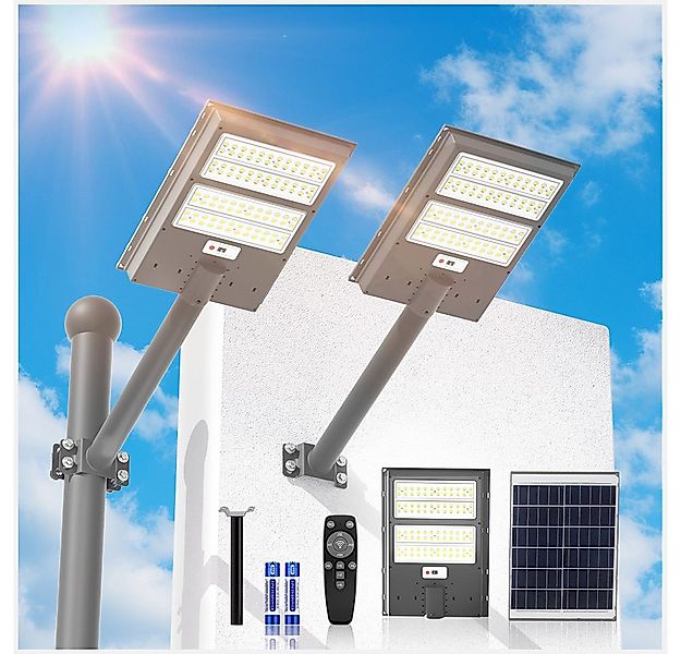 Rhein Beleuchtung LED Solarleuchte 800W Solarlampen für Außen – Außenlampe günstig online kaufen