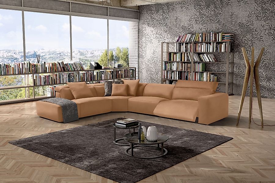 Egoitaliano Ecksofa »Beverly, extravangantes Designsofa mit erstklassigem S günstig online kaufen