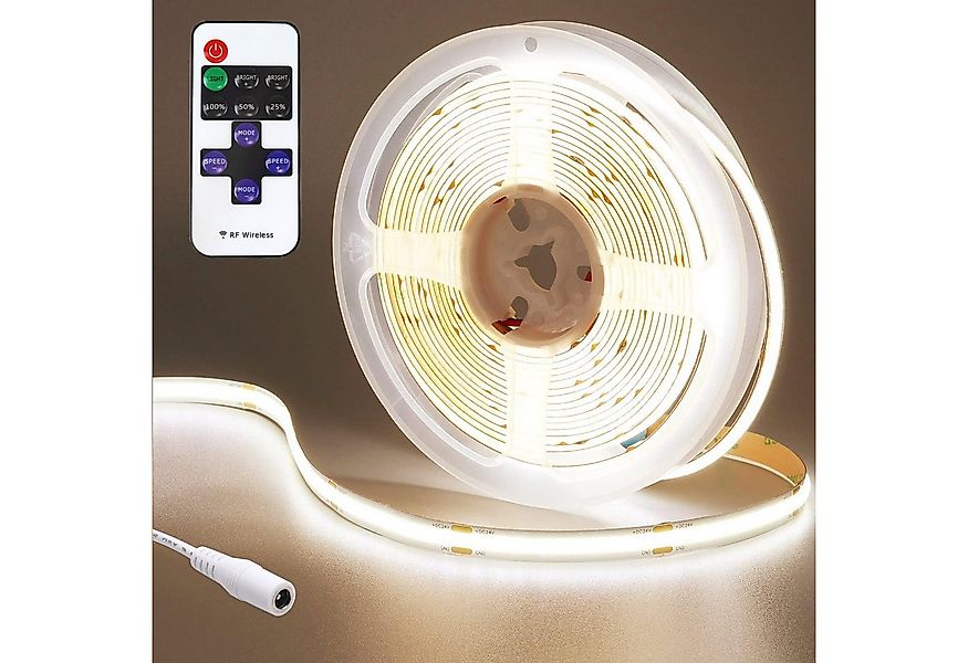 Qualra LED Stripe 3000-6000K 5M COB LED Strip CRI 93 LED Streifen Licht Fle günstig online kaufen