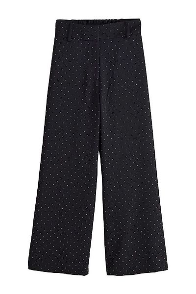 Next Palazzohose Hose mit weitem Bein und Nieten, Kurzgröße (1-tlg) günstig online kaufen