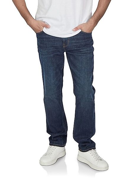 TOM TAILOR Straight-Jeans Herren Jeanshose Josch Regular Fit Denim Hose mit günstig online kaufen