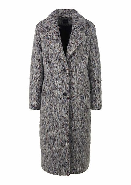 MADELEINE Langmantel "Kurzmantel Modischer Mantel mit haariger Struktur" günstig online kaufen