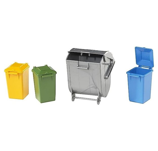 Bruder® Spielzeug-Müllwagen Zubehör: Mülltonnen-Set günstig online kaufen
