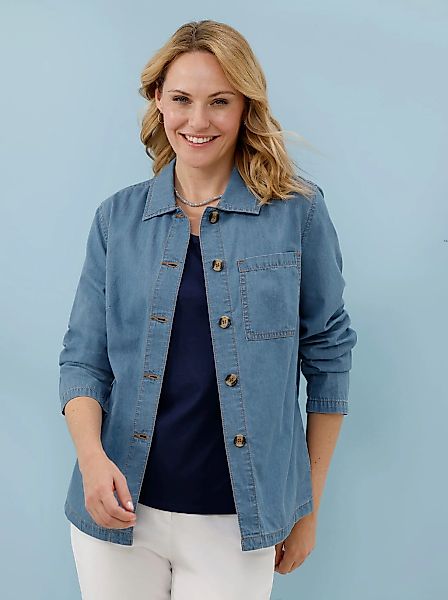 Classic Basics Jeansjacke ohne Kapuze günstig online kaufen