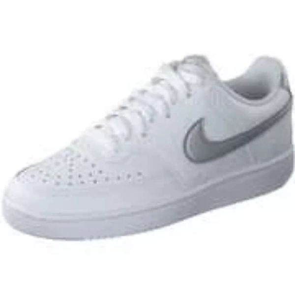 Nike Court Vision Low Sportschuhe EU 36 1/2 White / Metallic Silverer günstig online kaufen