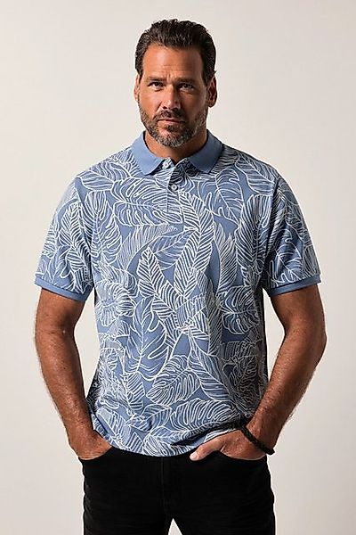 JP1880 Poloshirt JP1880 Poloshirt Halbarm Piqué Allover Print günstig online kaufen