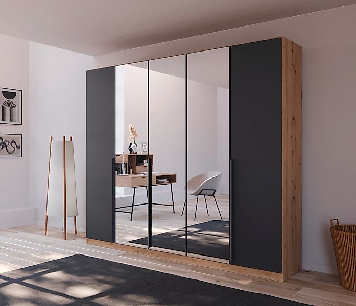 rauch Drehtürenschrank "Kleiderschrank Schrank Garderobe Ankleide DARK&WOOD günstig online kaufen