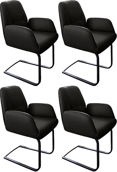 W.SCHILLIG Freischwinger "ole" (Set) 4 Stk.2er- oder 4er-Set, Gestell in Sc günstig online kaufen