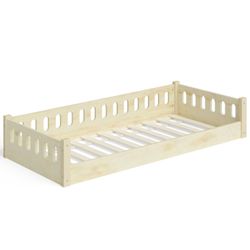 Bellabino Kinderbett Miera (Bodenbett 90x200 cm, günstig online kaufen